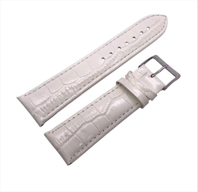 8.Ремешки NAGATA Белый КРОКО 2 22мм