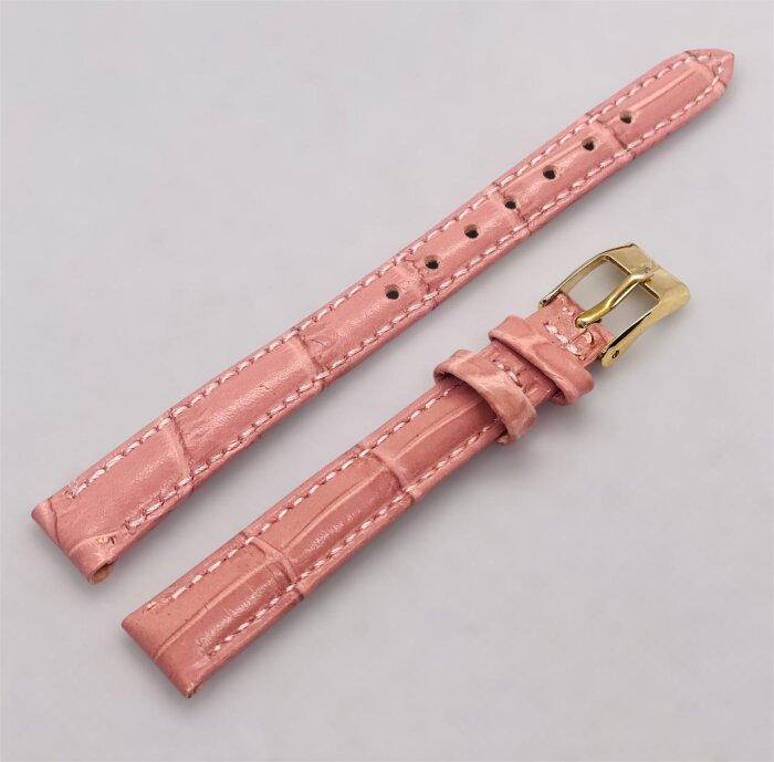3.Ремешки NAGATA Розовый KROKO 2 12мм