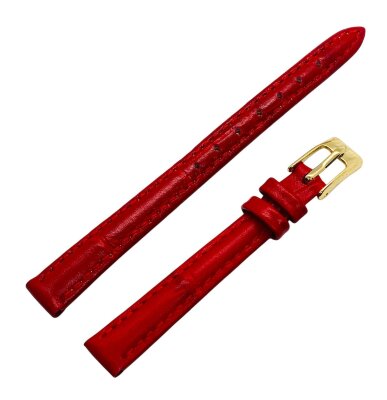 1.Ремешки NAGATA Красный KROKO 2 8мм