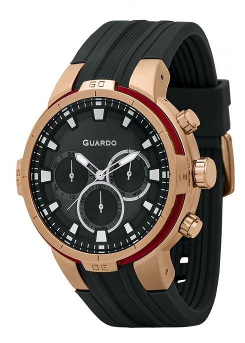 Наручные часы GUARDO Premium 11149-3 чёрный