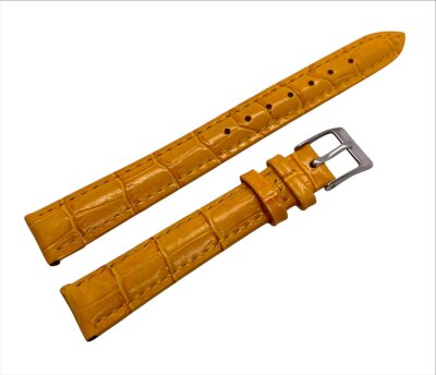 4.Ремешки NAGATA Желтый КРОКО 2 14мм