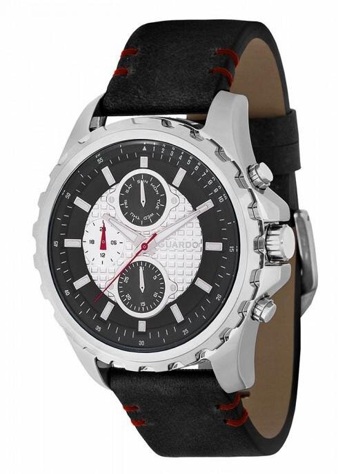 Наручные часы GUARDO Premium 11252-1 чёрный+сталь