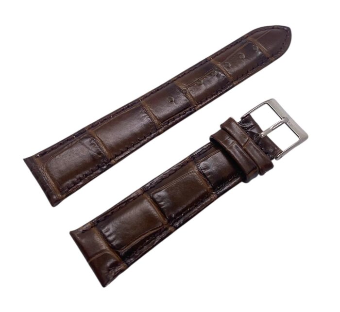 Ремешки NAGATA Коричневый КРОК 9 20мм