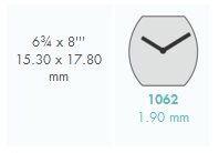Механизм RONDA 1062 Механизм RONDA 1062