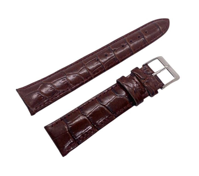 Ремешки NAGATA Коричневый КРОК 10 20мм