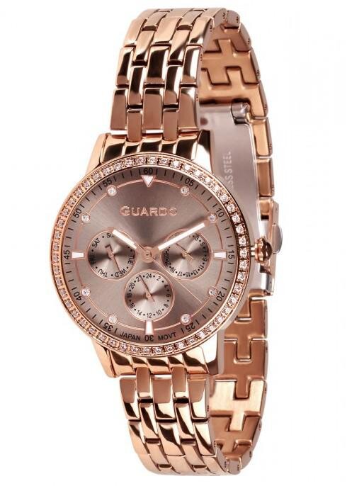 Наручные часы GUARDO Premium 11461-6 розовый