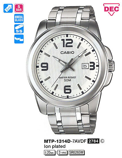 Наручные часы CASIO MTP-1314D-7A