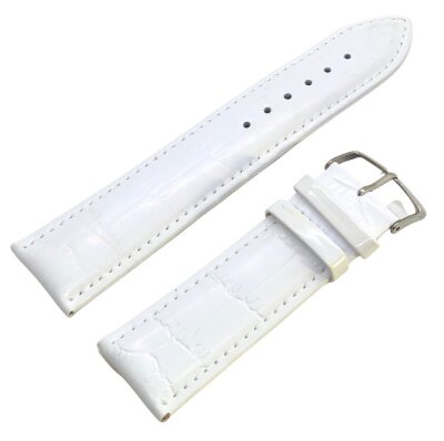 10. Modeno Белый Kroko 5 (лак) 24мм 10. Modeno Белый Kroko 5 (лак) 24мм