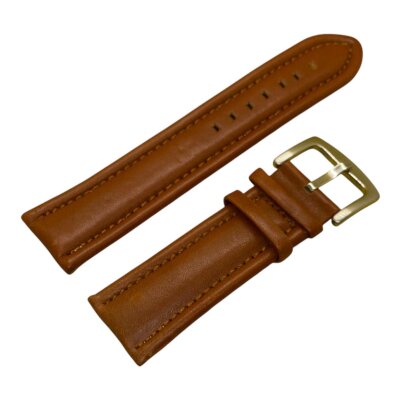 Ремешок BREATLING XL Св-коричневый гладкий 26мм