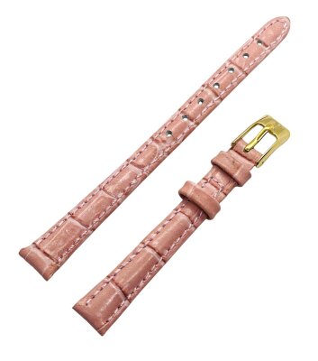 1.Ремешки NAGATA Розовый KROKO L 8мм 1.Ремешки NAGATA Розовый KROKO L 8мм