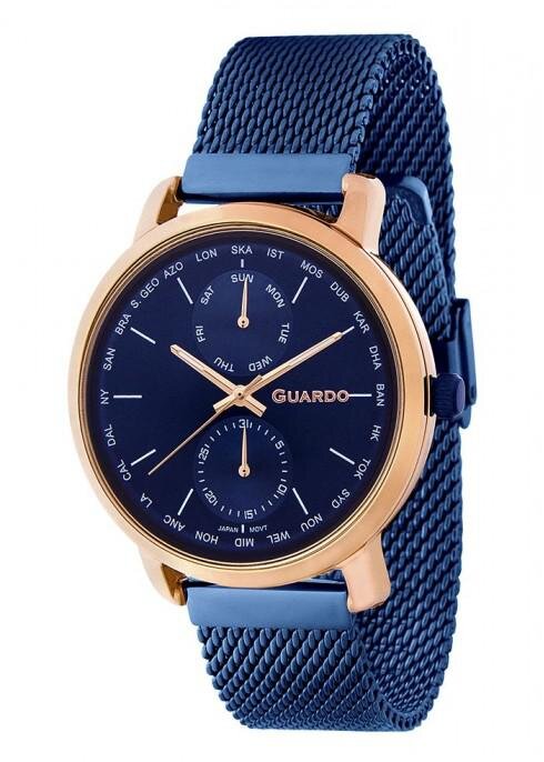 Наручные часы GUARDO Premium 11897-6 синий