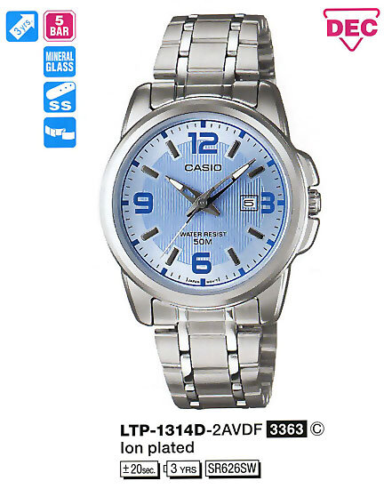 Наручные часы CASIO LTP-1314D-2A