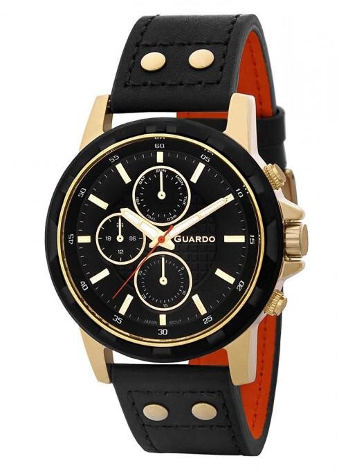 Наручные часы GUARDO Premium 11611-4 чёрный