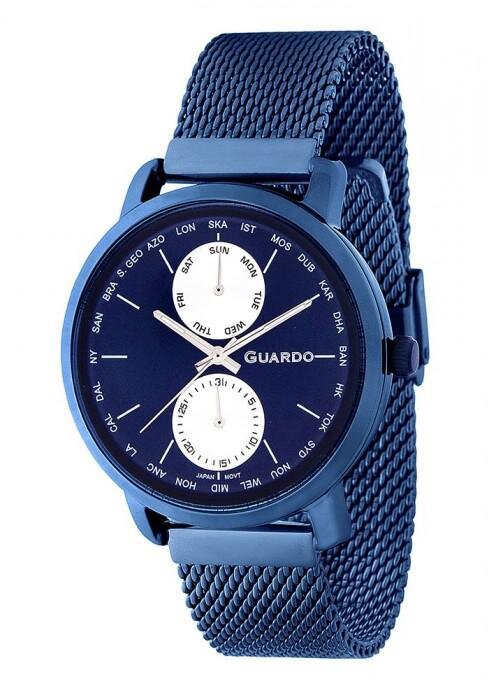 Наручные часы GUARDO Premium 11897-7 синий