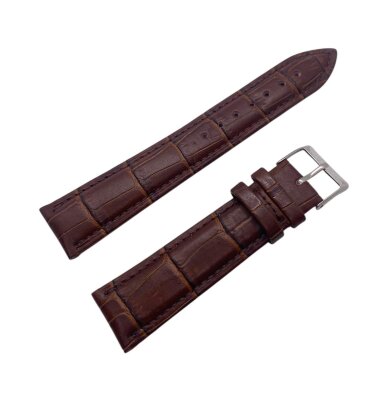 Ремешки NAGATA Коричневый КРОК 14 20мм