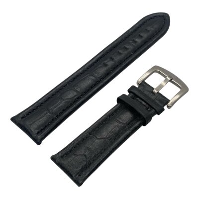 Ремешок BREATLING XL Черный KROKO мат 26 мм