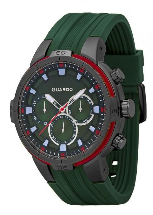 Наручные часы GUARDO Premium 11149-6 зелёный