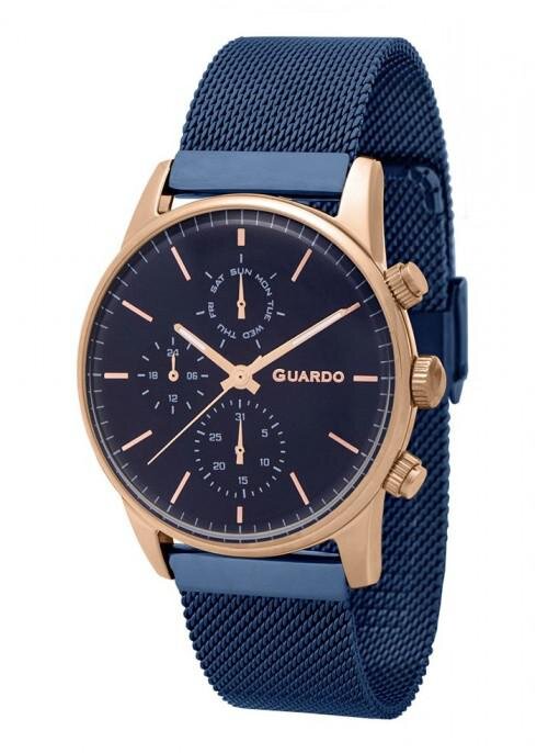 Наручные часы GUARDO Premium 12009(1)-4 тёмно-синий