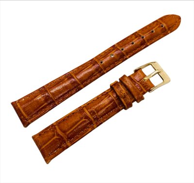 Ремешки NAGATA Коричневый КРОКО 44 14мм Ремешки NAGATA Коричневый КРОКО 44 14мм