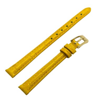 1.Ремешки NAGATA Желтый KROKO L 8мм 1.Ремешки NAGATA Желтый KROKO L 8мм