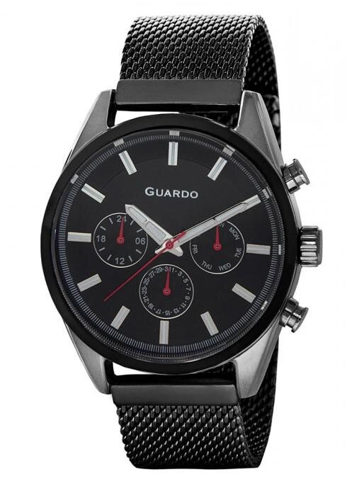 Наручные часы GUARDO Premium 11661-2 чёрный