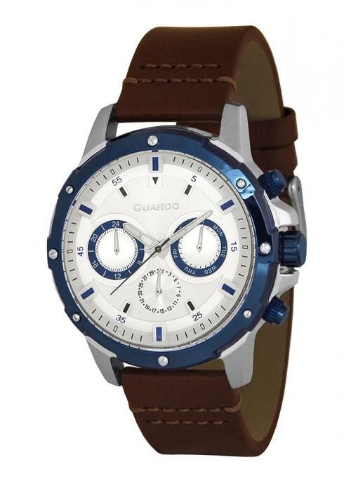 Наручные часы GUARDO Premium 11710-3 сталь