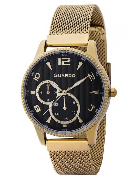 Наручные часы GUARDO Premium 11718-3 чёрный