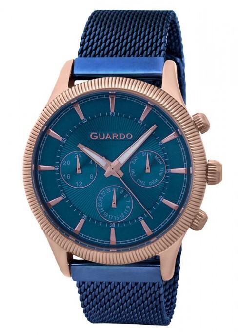 Наручные часы GUARDO Premium 11102-4 голубой