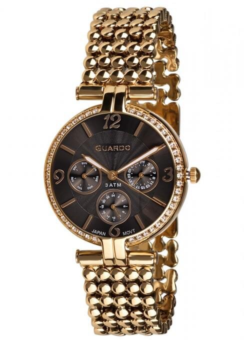 Наручные часы GUARDO Premium 11378-2 чёрный
