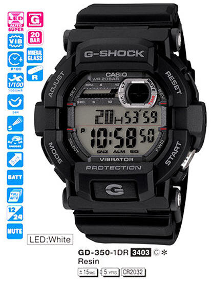 Наручные часы GD-350-1E
