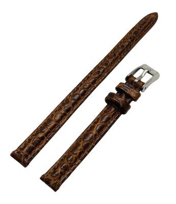 1.Ремешки NAGATA Коричневый KROKO 7 8мм
