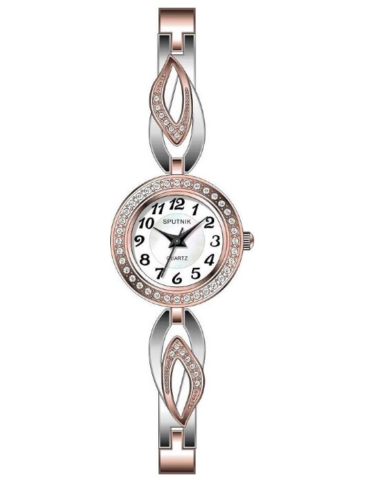 Наручные часы Спутник Л-901250-6 (бел.+перл.) кам
