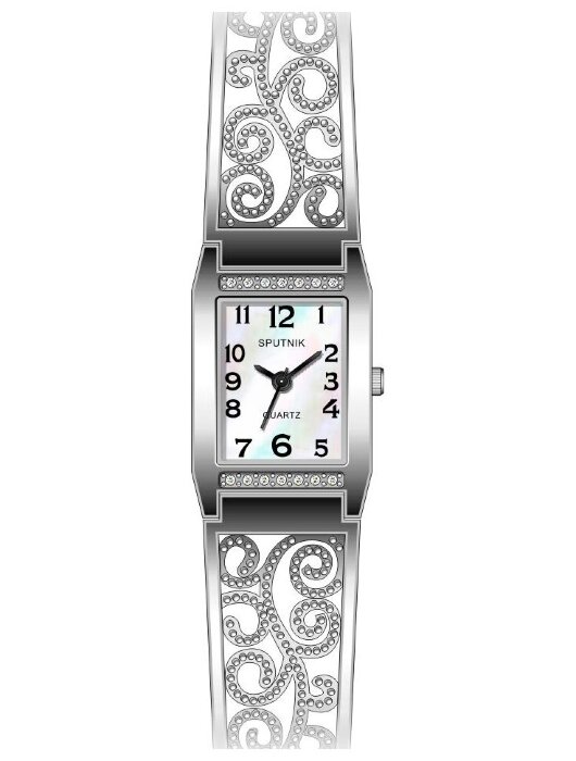 Наручные часы Спутник Л-900590-1 (перл.) кам