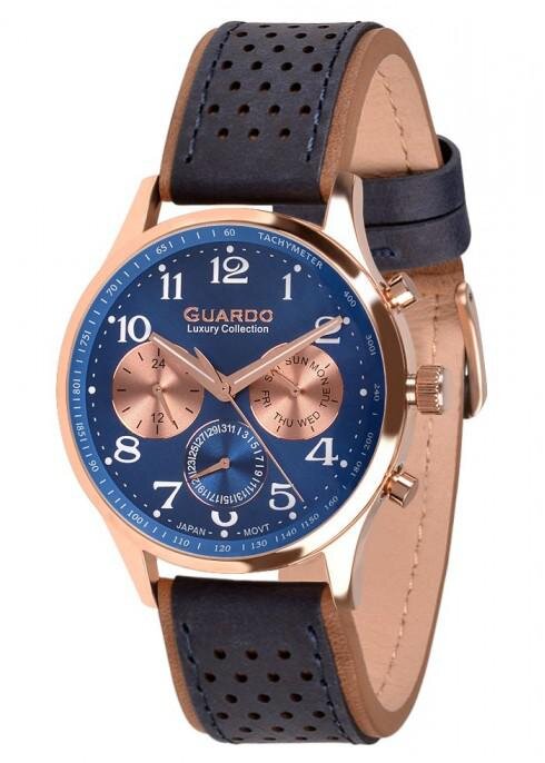 Наручные часы GUARDO S1605.8 синий