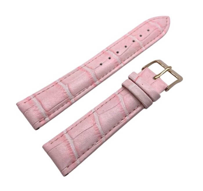 Ремешки NAGATA Розовый КРОКО 1 20мм