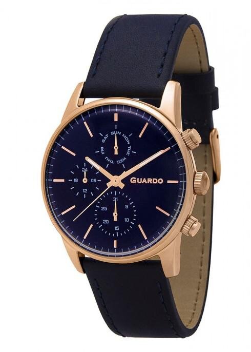 Наручные часы GUARDO Premium 12009-4 тёмно-синий