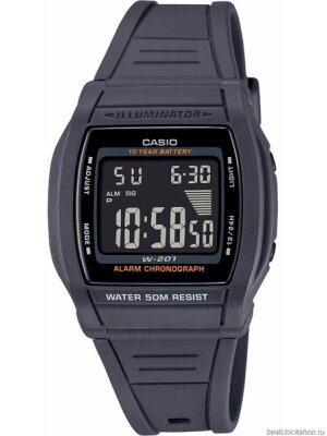CASIO W-201-1B