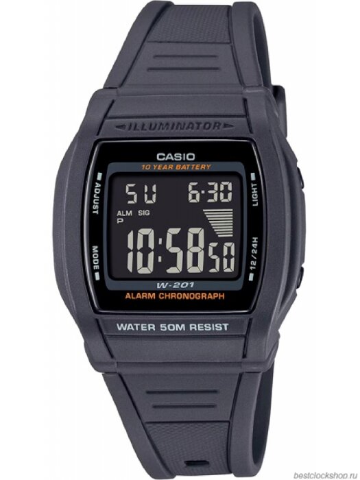 CASIO W-201-1B