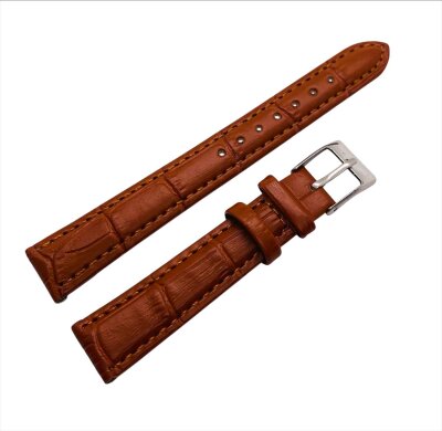 5.Ремешки NAGATA Коричневый КРОКО 31 16мм