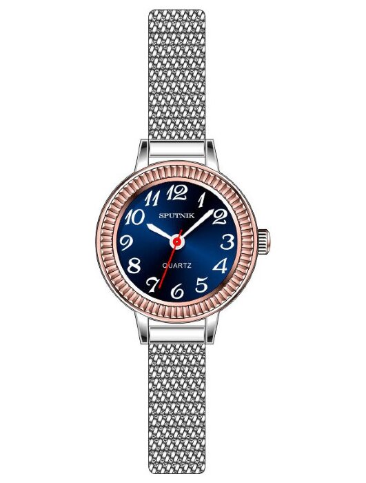 Наручные часы Спутник Л-800130-6 (синий)