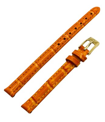 1.Ремешки NAGATA Рыжий KROKO 1 8мм 1.Ремешки NAGATA Рыжий KROKO 1 8мм