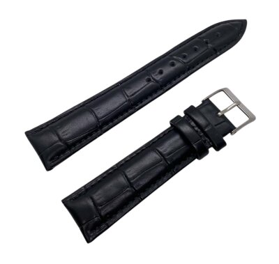 Ремешки NAGATA Черный КРОКО 1 20мм