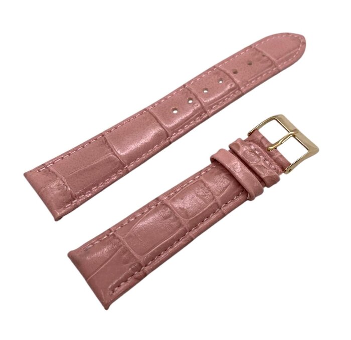 Ремешки NAGATA Розовый КРОКО 2 20мм