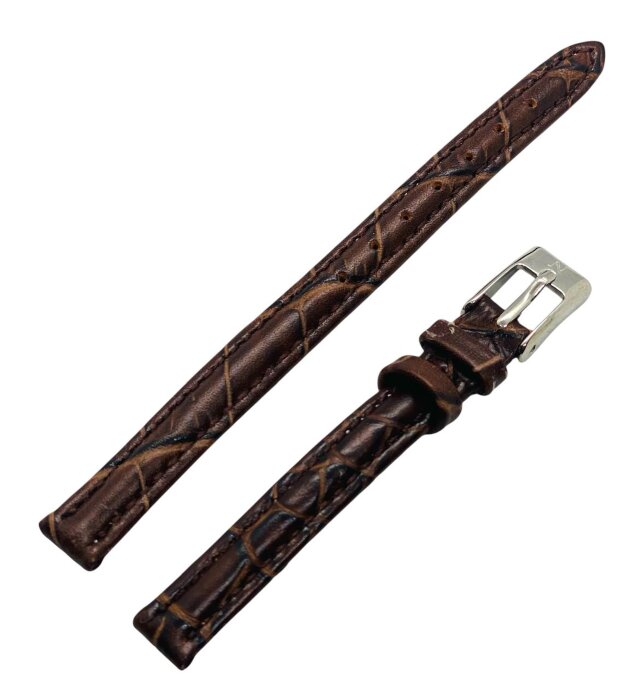 1.Ремешки NAGATA Коричневый KROKO 1 8мм