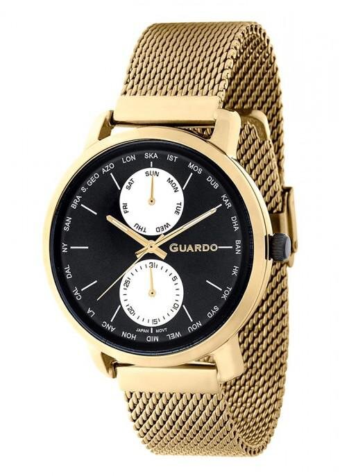 Наручные часы GUARDO Premium 11897-4 чёрный