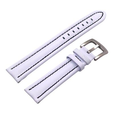 Ремешок BREATLING XL Белый с черной строчкой 24мм Ремешок BREATLING XL Белый с черной строчкой 24мм