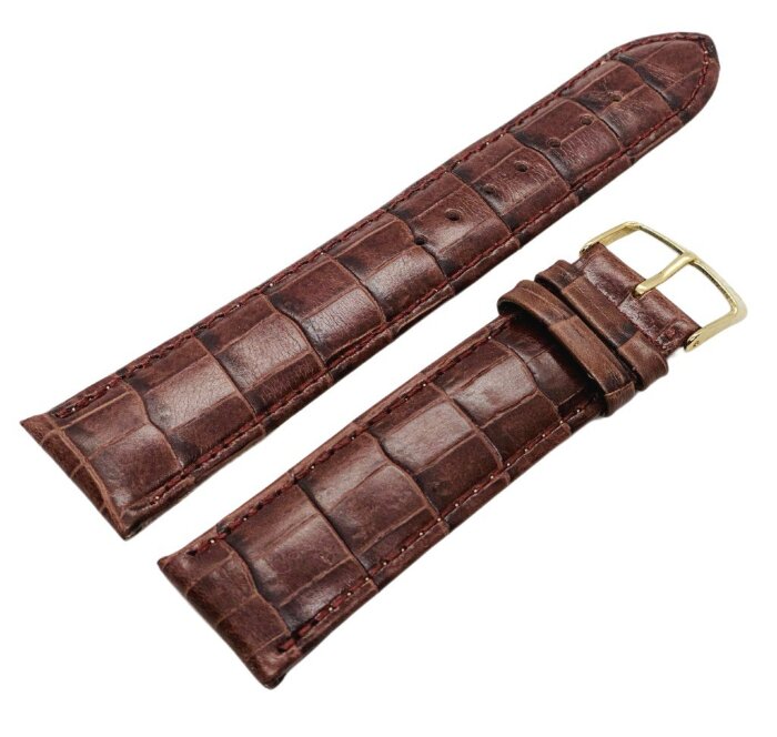 9. Modeno Корич. Kroko 17 22мм