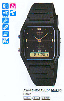 Наручные часы CASIO AW-48HE-1A