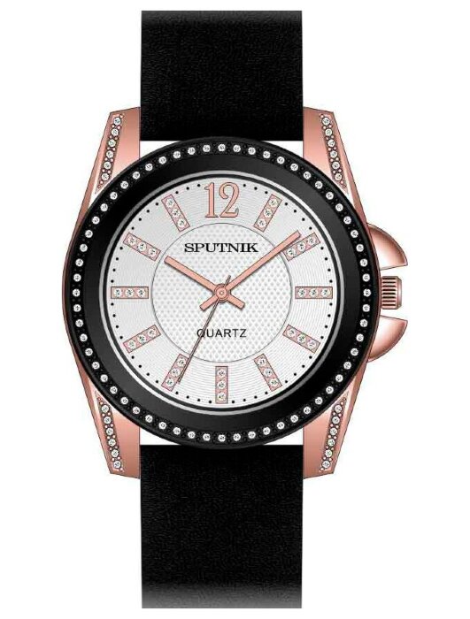 Наручные часы Спутник Л-300174-8.3 (сталь) черный рем