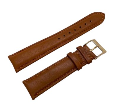 Ремешки NAGATA Коричневый гладкий 1 20мм